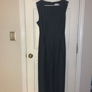 Calvin Klein Sleeveless Jumpsuit with Belt Size 14